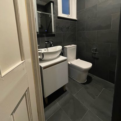 Black Honed Black Slate Tiles - Image 3