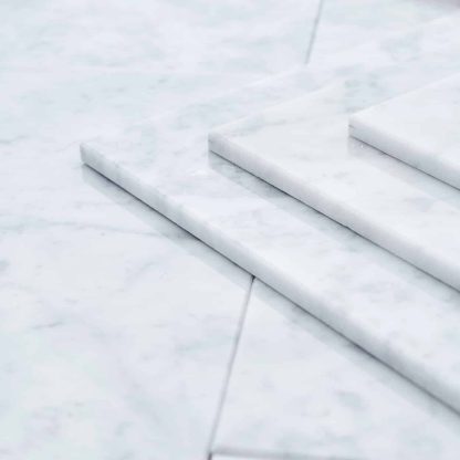 Bianco Carrara Honed Marble - Image 3