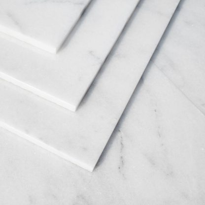 Calacatta White Marble Tiles Polished - Image 3