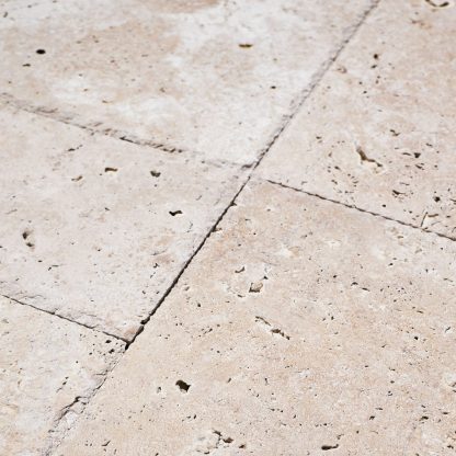 Premium Classic Travertine Unfilled & Brushed Chiselled Edge - Image 2