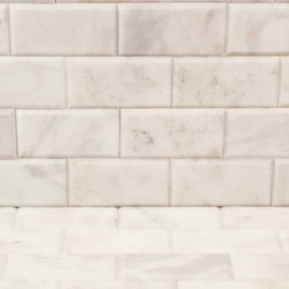 Bevelled Calacatta Metro Marble Tiles Honed - Image 2
