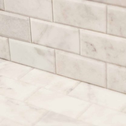 Bevelled Calacatta Metro Marble Tiles Polished - Image 2