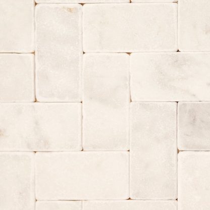 Tumbled White Metro Marble Tiles-3