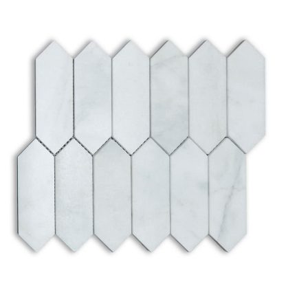 Calacatta Diomond Marble Mosaic Tiles Polished - Image 2