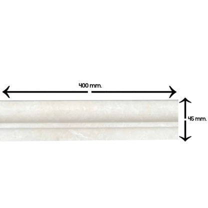 Crema Marfil Polished Marble Dado - Image 2