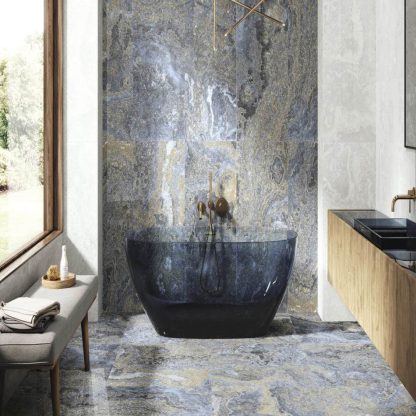 Agate Blue Lappato Porcelain - Image 2