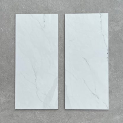 Carrara White Gloss Porcelain