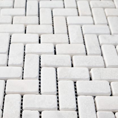 Long Island Tumbled Marble MOSAICS - Image 2