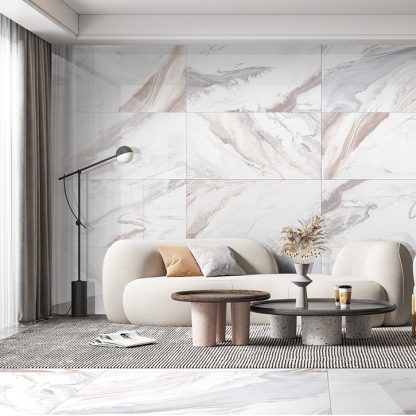 Ebrue Beige Polished Porcelain