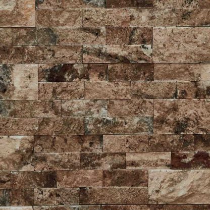 Scabas Split Face Travertine Panel MOSAIC
