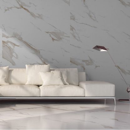 Statuario Mercury Gold Matt Porcelain