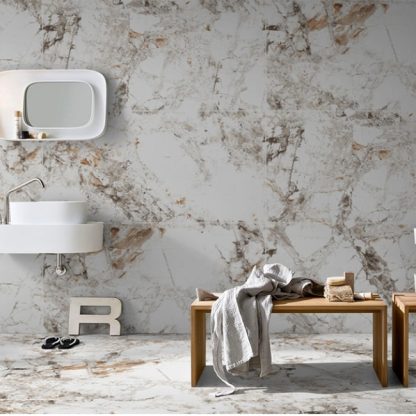Zebra White Polished Porcelain