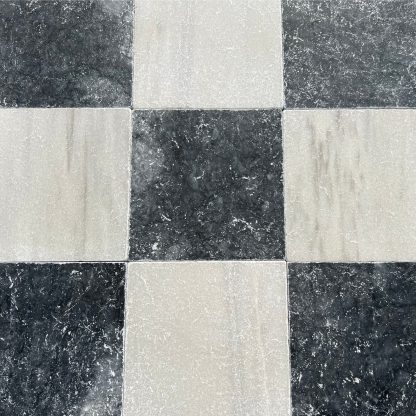 Di Scacchi Chequerboard Tumbled Marble Tiles - Image 3
