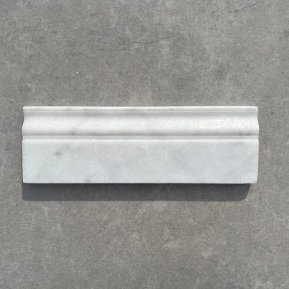 Calacatta White Honed Marble Skirting