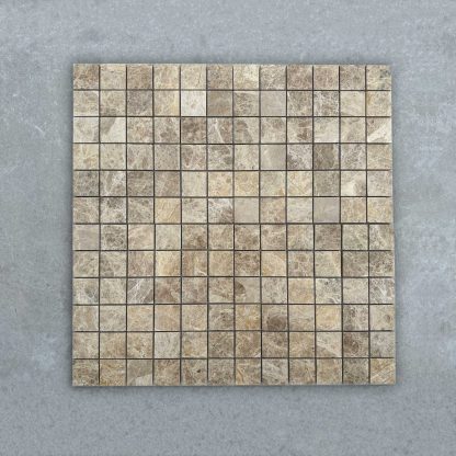 Light Emperador Polished Marble MOSAICS