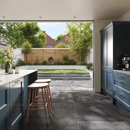 Atlanta Black Glazed Porcelain