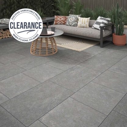 Chatsworth Light Grey Glazed Porcelain