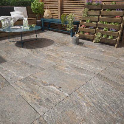 Elverton Slate Outdoor Porcelain