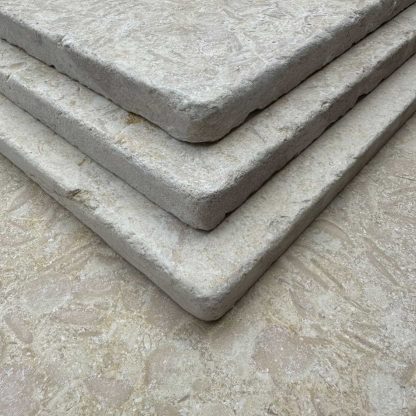Jerusalem White Gold Tumbled Limestone 900x600x15 MM - Image 8