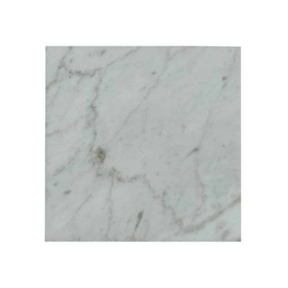 Black and White Honed Chequerboard Marble Tiles - Image 3