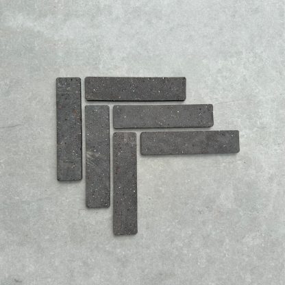 Black Clay Brick Slips